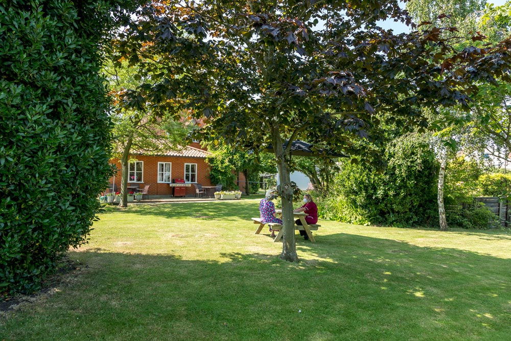 Landscaped gardens at Ashingdon Hall